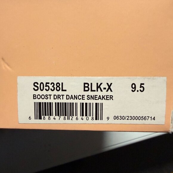 Bloch Women's Boost Drt Split Sole Dance Shoe Black US 9.5 NEW - Picture 9 of 9